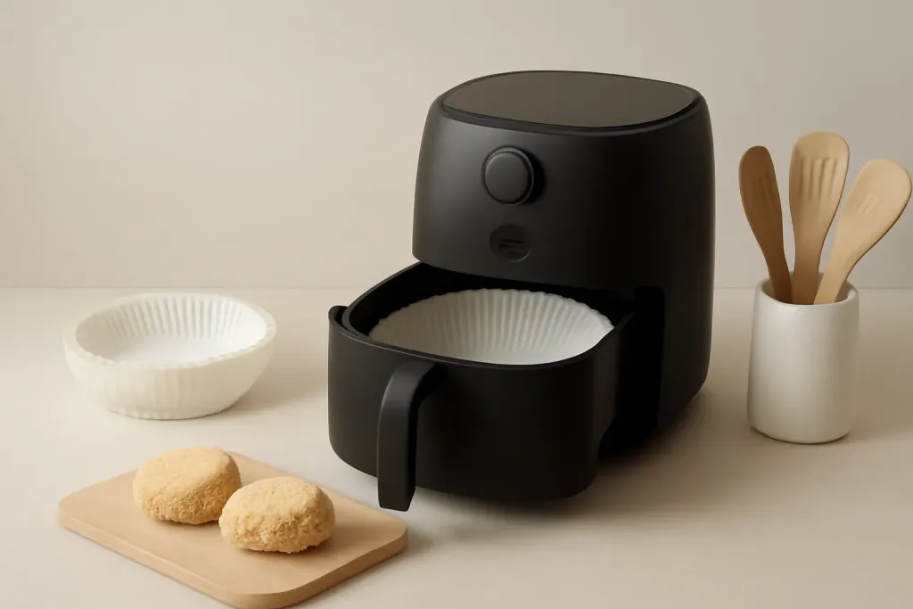 A second photo showing a related step or detail for air fryer liners types and tradeoffs