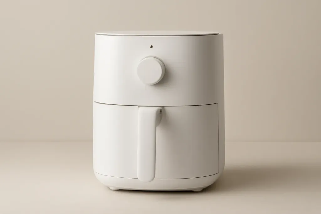 Photo illustrating air fryer size guide