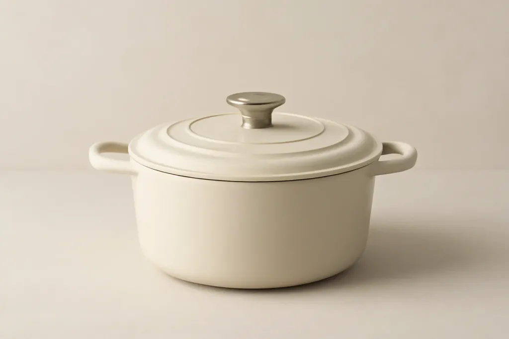 Photo illustrating dutch oven size guide