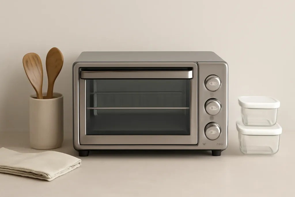 A second photo showing a related step or detail for how to choose a toaster oven