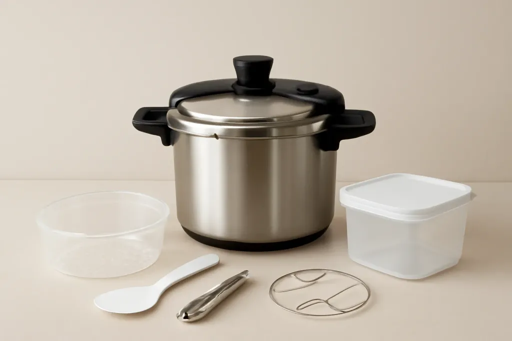A second photo showing a related step or detail for pressure cooker accessories guide