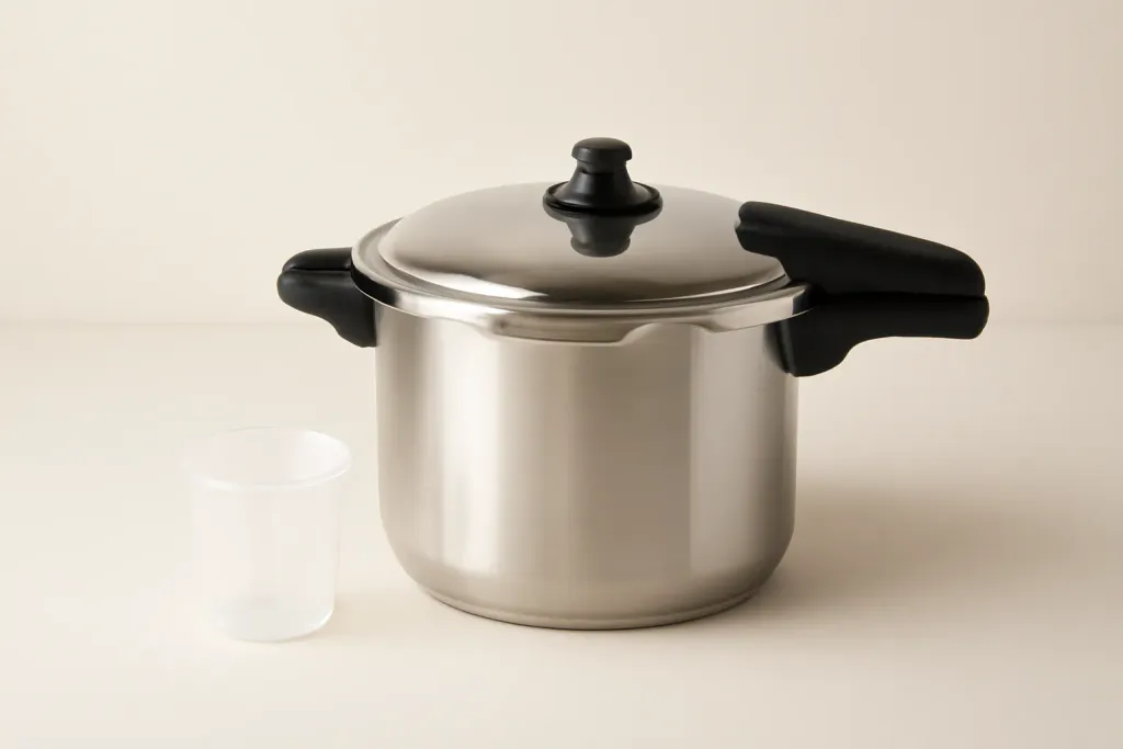 A second photo showing a related step or detail for pressure cooker size guide