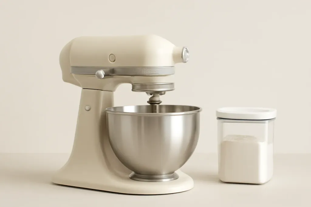 A second photo showing a related step or detail for tilt-head vs bowl-lift stand mixers